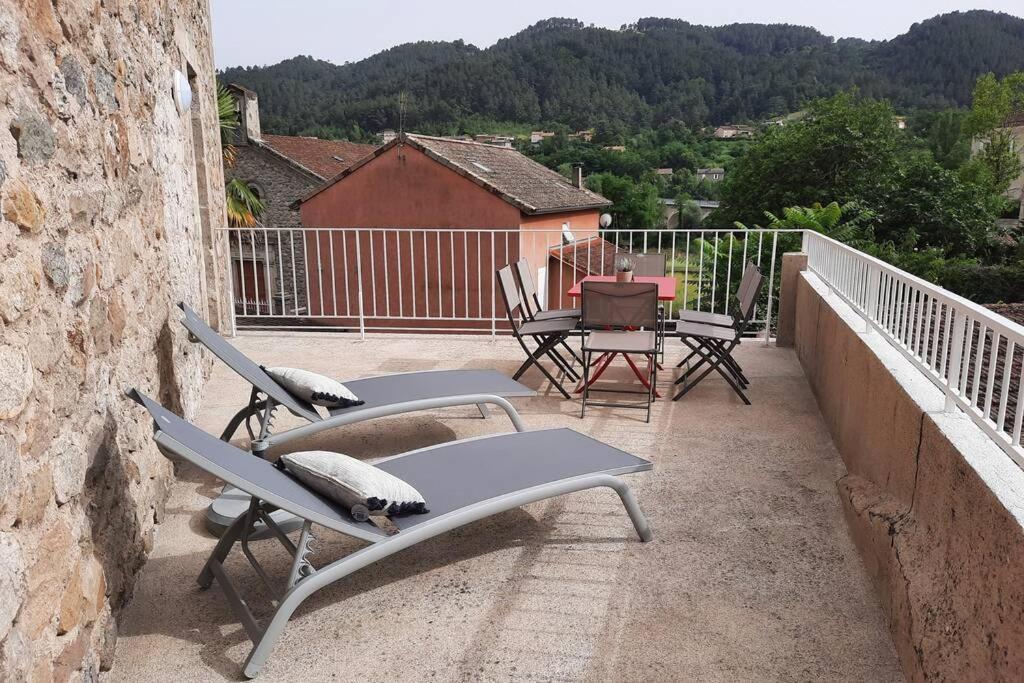 Saint Fortunat Sur Eyrieux : Gite 4 A 6 Personnes Eksteriør bilde